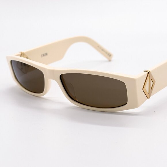 NEW DIOR CD DIAMOND S1I 50F0 IVORY UNISEX SUNGLASSES CD DIAMOND S1I 50F - Picture 1 of 9